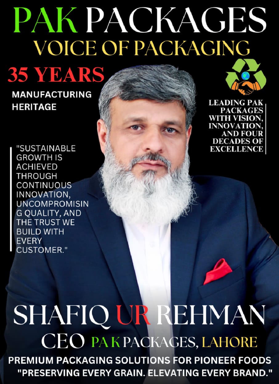 Shafiq ur Rehman Pak Packages - Lahore , Founder & CEO, Pak Packages