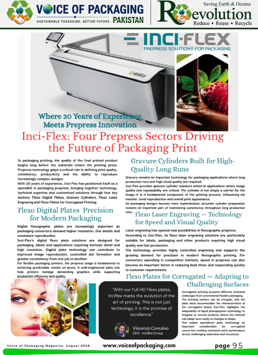 Featured in Voice of Packaging Magazine