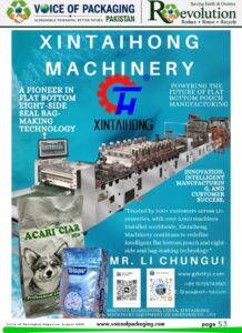 THE POUCH PIONEER | XINTAIHONG MACHINERY