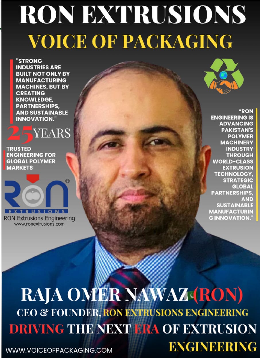 Omer Nawaz (RON) CEO & Founder, RON Extrusions Engineering