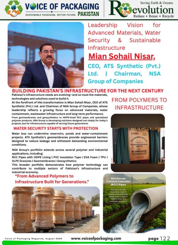 Mian Sohail Nisar CEO of ATS Synthetic Pvt. Ltd (Pvt.) Ltd