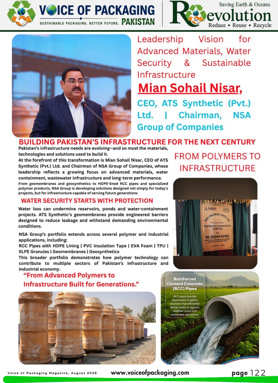 Mian Sohail Nisar CEO of ATS Synthetic Pvt. Ltd (Pvt.) Ltd