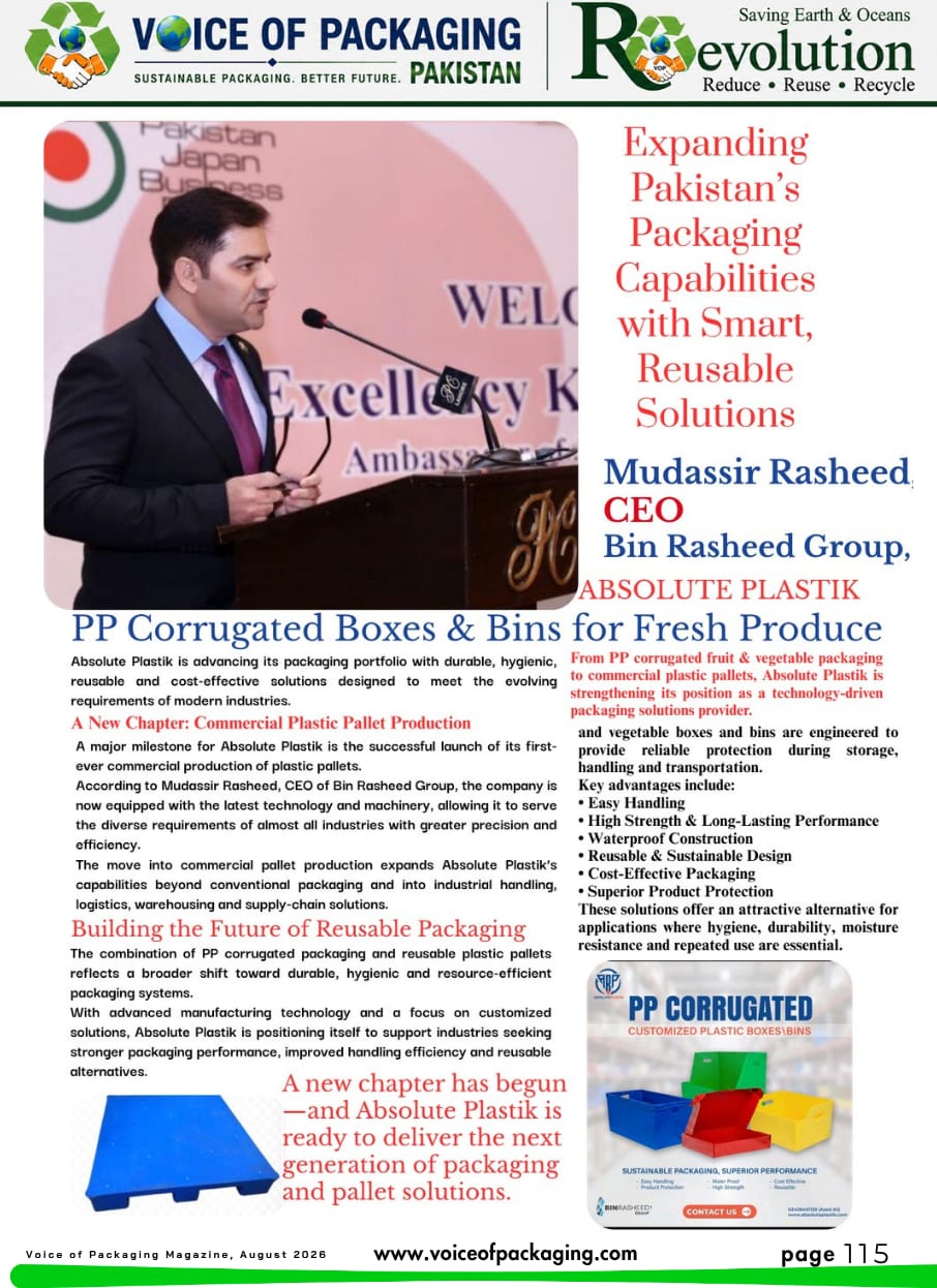 Mudassir Rasheed , CEO, BinRasheed Colors and Chemicals Bin Rasheed Group