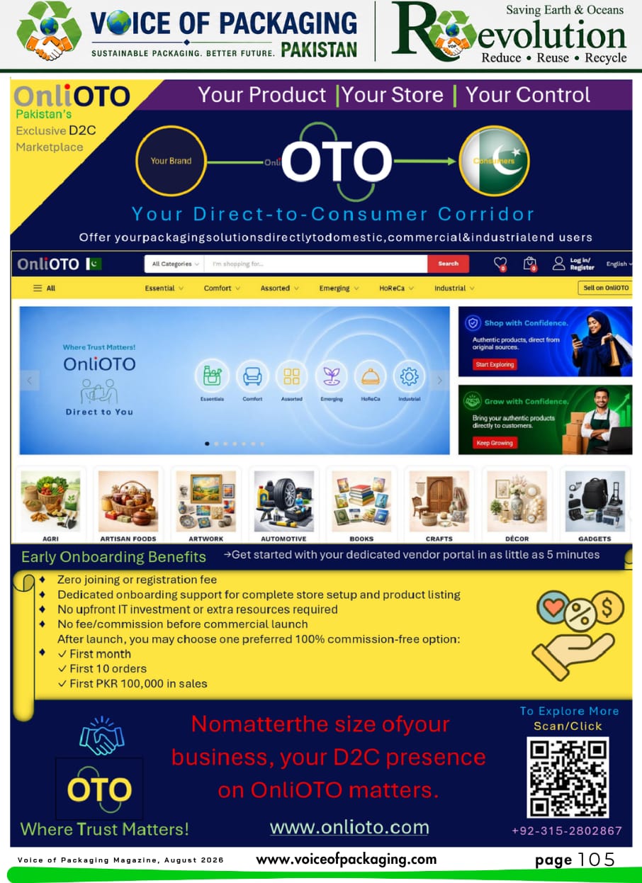 OnliOTO Pakistan’s Exclusive D2C Marketplace